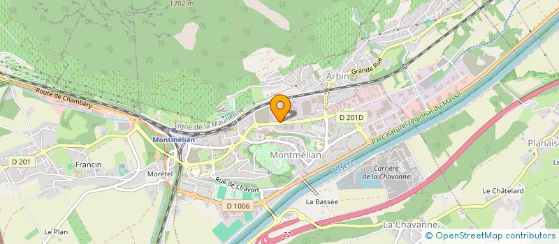 localisation de l'entreprise E-PRECISIONSPORT.FR à MONTMELIAN