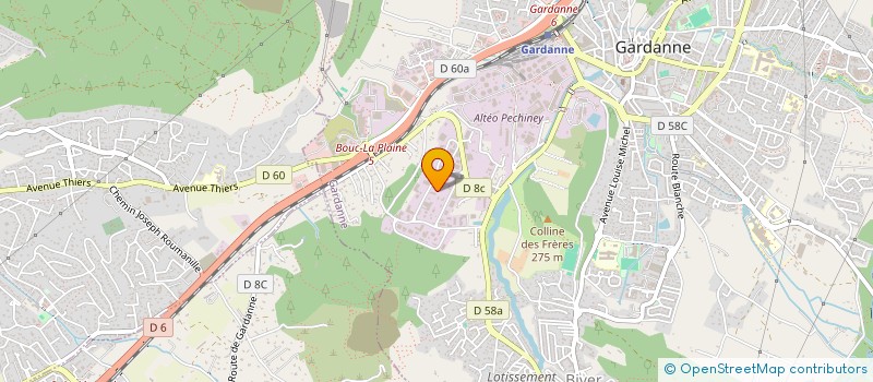 localisation de l'entreprise E.PRO PROCESS ENGINEERING à GARDANNE