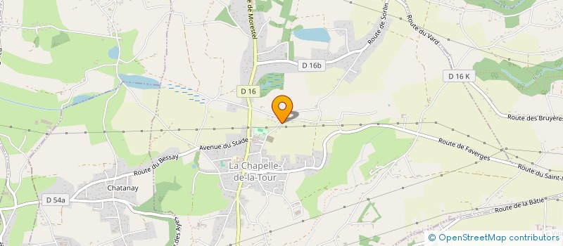 localisation de l'entreprise E PROB à LA CHAPELLE-DE-LA-TOUR