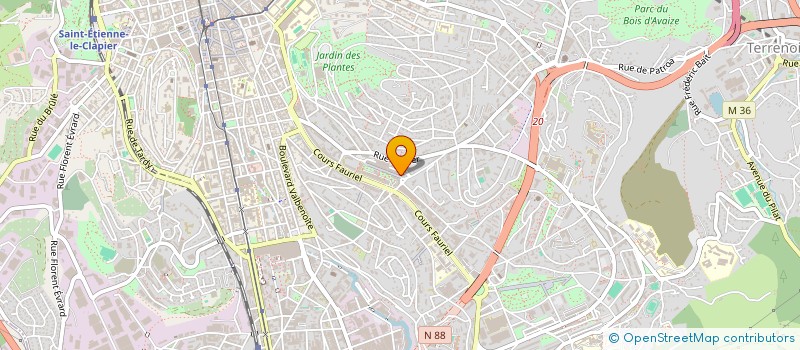 localisation de l'entreprise E-PROCALL  LYON