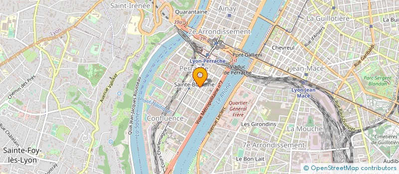 localisation de l'entreprise E.PROD à LYON