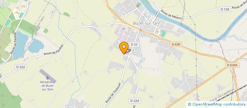 localisation de l'entreprise E-PROG.HANDICAP à BUZET-SUR-TARN