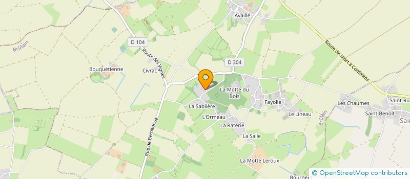 localisation de l'entreprise E-PSOFACTO  BRULAIN