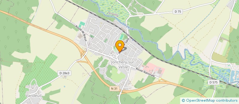 localisation de l'entreprise E-PYJ  JONCHERY-SUR-VESLE