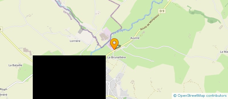 localisation de l'entreprise E Q U I D O G  SAVIGNY-SUR-BRAYE