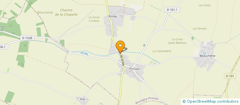 localisation de l'entreprise E.QUILIBRE FORMATION CONSEIL à BOUTIGNY-PROUAIS