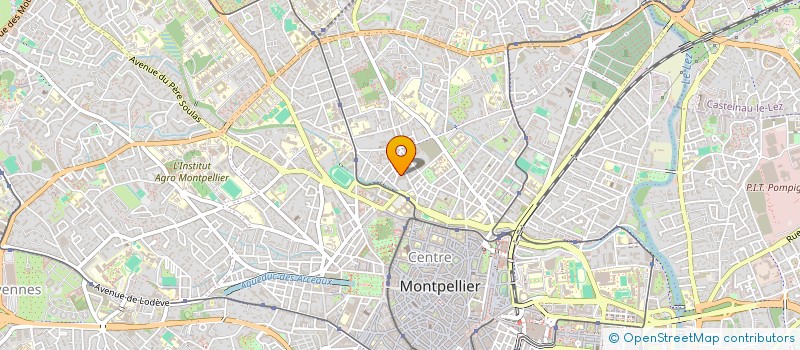 localisation de l'entreprise E.R.C. à MONTPELLIER