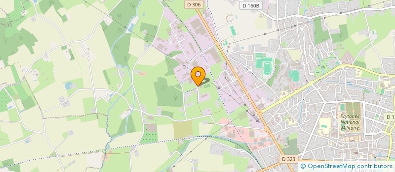 localisation de l'entreprise E.R.C. HABITAT  LA FLECHE