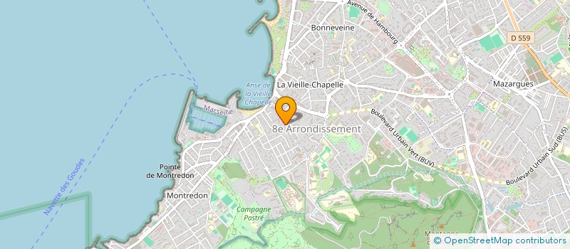 localisation de l'entreprise E.R.E.L à MARSEILLE