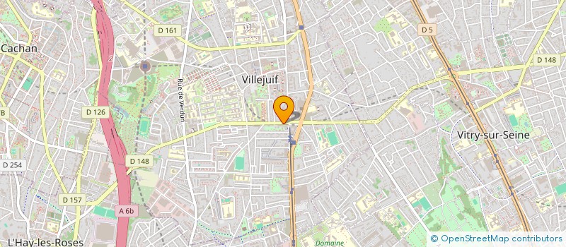 localisation de l'entreprise E.R.E SERVICES (EMBELLISSEMENT, RENOVATION, ENTRETIEN, SERVICES) à VILLEJUIF