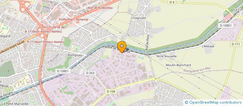 localisation de l'entreprise E.R. FRANCE à PERIGNY