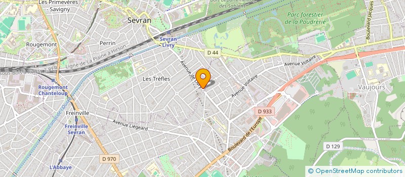 localisation de l'entreprise E R P I à SEVRAN