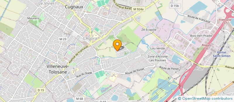 localisation de l'entreprise E.R PREVENTION DE L'HABITAT à VILLENEUVE-TOLOSANE