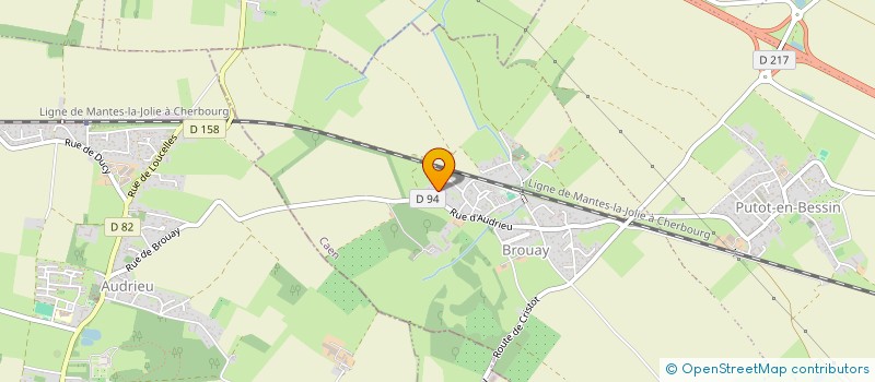 localisation de l'entreprise E.R.S. TECHNOLOGIE ET MAINTENANCE  THUE ET MUE