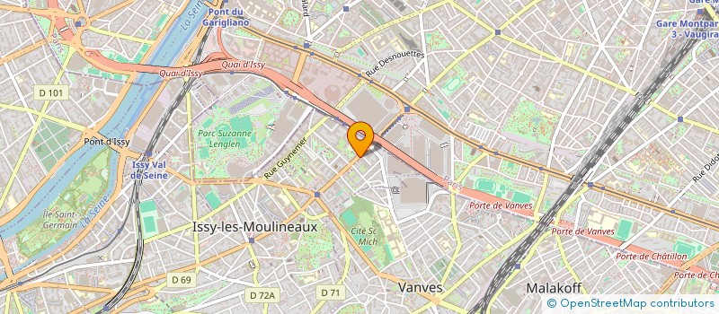 localisation de l'entreprise E.R.Y.A DISTRIBUTION à ISSY-LES-MOULINEAUX