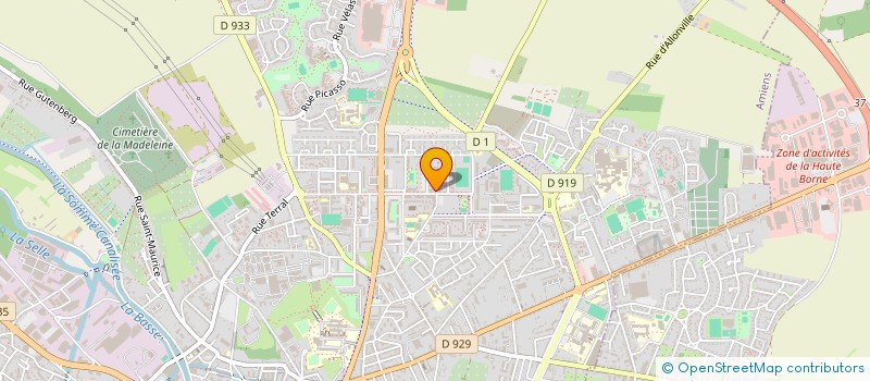 localisation de l'entreprise E-RASMUSS  AMIENS