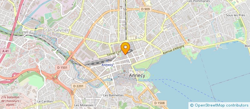 localisation de l'entreprise E-REGULAR à ANNECY