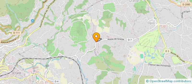 localisation de l'entreprise E-RENOV à GRASSE