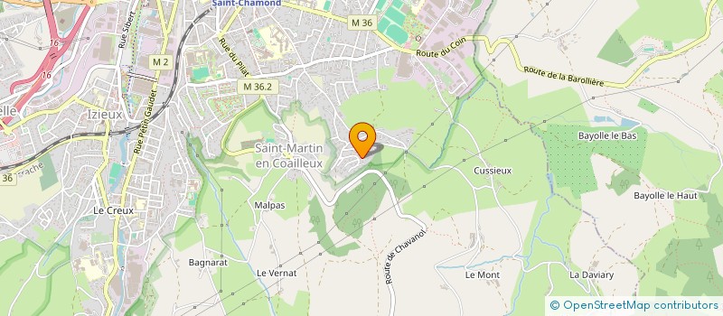 localisation de l'entreprise E - RULE  SAINT-CHAMOND