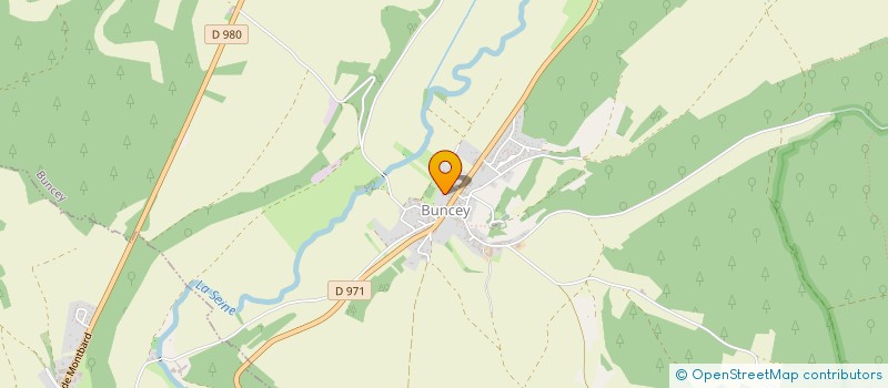 localisation de l'entreprise E.S  BUNCEY