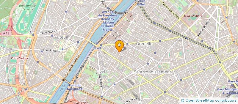 localisation de l'entreprise E & S  PARIS