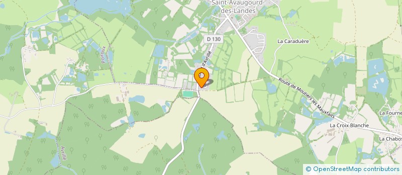 localisation de l'entreprise E.S.A.D.  SAINT-AVAUGOURD-DES-LANDES