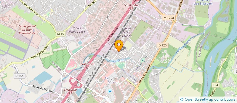 localisation de l'entreprise E.S AUTO 31  PORTET-SUR-GARONNE