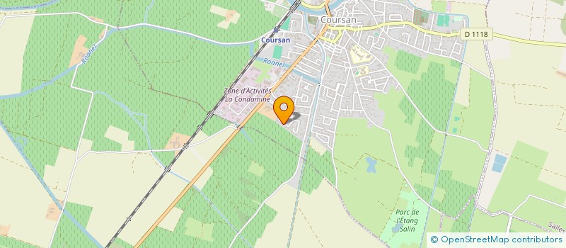 localisation de l'entreprise E S B M  COURSAN