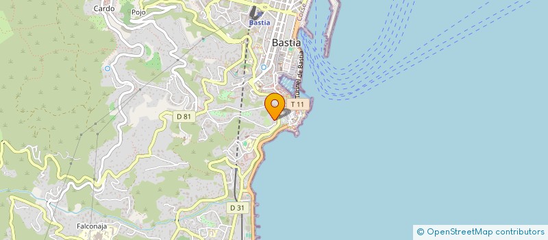 localisation de l'entreprise E.S.C à BASTIA