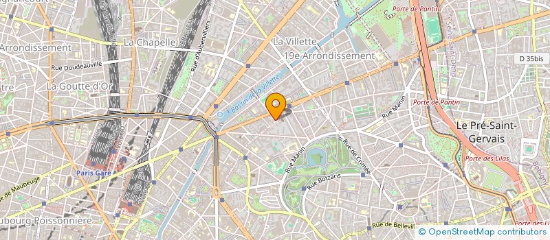 localisation de l'entreprise E.S.C  PARIS