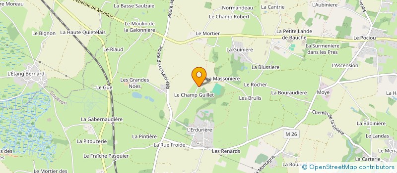 localisation de l'entreprise E S C A L à COUERON