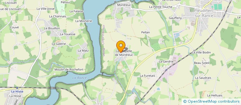 localisation de l'entreprise E-S&C L'AGENCE à LA VICOMTE-SUR-RANCE