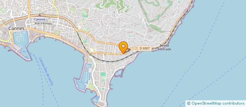 localisation de l'entreprise E.S.CONFORT  CANNES