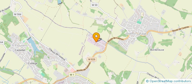 localisation de l'entreprise E.S CONTROLE  DREMIL-LAFAGE