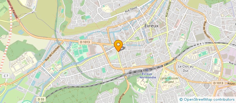 localisation de l'entreprise E&S DENTAL IMMOBILIER  EVREUX