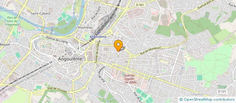 localisation de l'entreprise E S DENTAL SERVICE à ANGOULEME