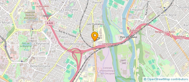 localisation de l'entreprise E S E à TOULOUSE