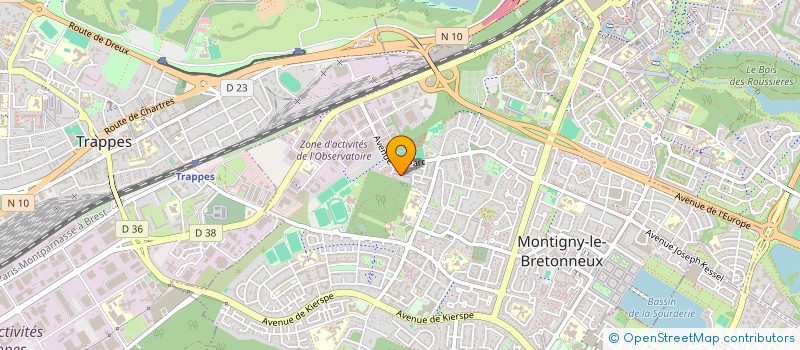 localisation de l'entreprise E.S.E CONSULTING à MONTIGNY-LE-BRETONNEUX