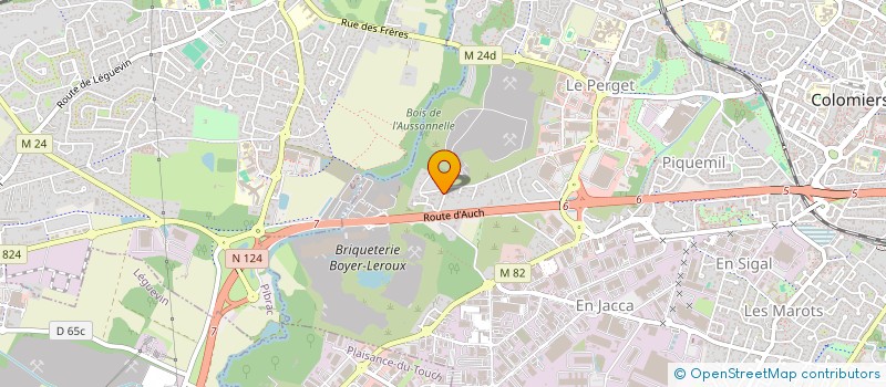 localisation de l'entreprise E.S.EXPRESS à COLOMIERS