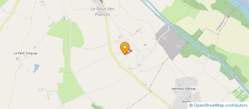 localisation de l'entreprise E.S.G SERVICES à CHATILLON-SUR-LOIRE