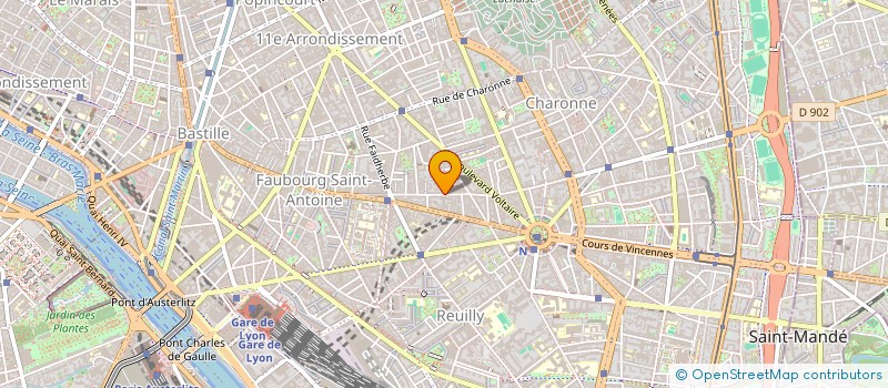 localisation de l'entreprise E&S GIRAUD  PARIS