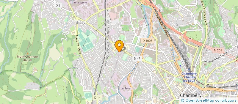 localisation de l'entreprise E.S.I FENCE  CHAMBERY