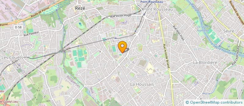 localisation de l'entreprise E.S INVESTISSEMENT  REZE