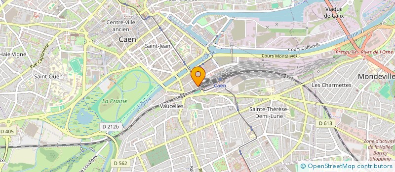 localisation de l'entreprise E.S.M CARRELAGE CAEN 14 à CAEN