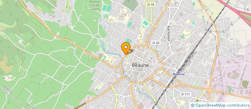 localisation de l'entreprise E. S. N. CONSULTING à BEAUNE
