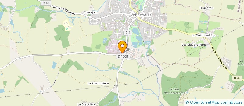 localisation de l'entreprise E S O à VENANSAULT