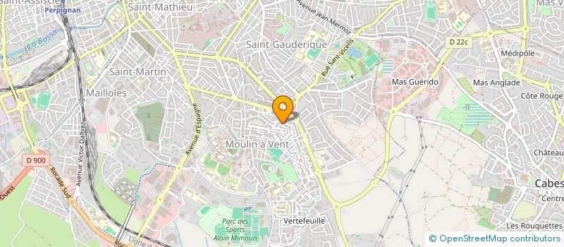 localisation de l'entreprise E. S. P. à PERPIGNAN