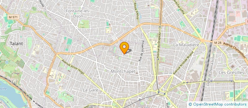 localisation de l'entreprise E-S-P  DIJON