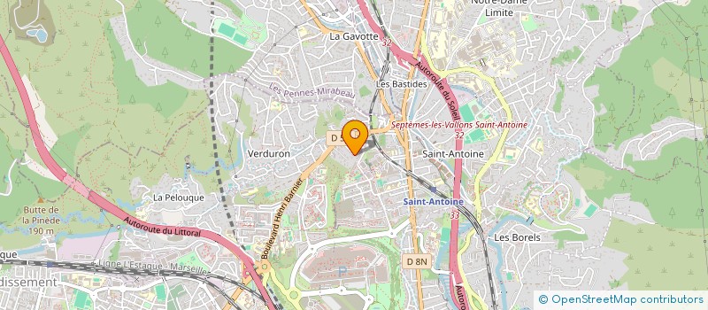 localisation de l'entreprise E.S.P à MARSEILLE
