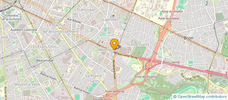 localisation de l'entreprise E&S PENG LYON  LYON